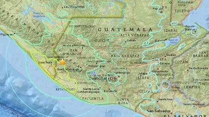 Seism puternic, de 6.8 pe Richter, în Guatemala