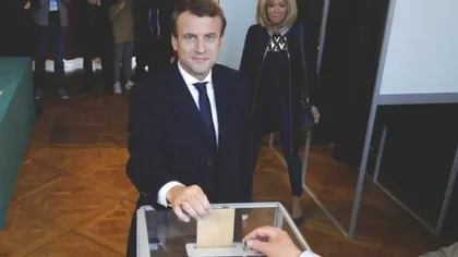 ALEGERI FRANŢA 2017: Primele exit-poll-uri sugerează o victorie categorică pentru formaţiunea preşedintelui Emmanuel Macron