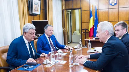 Premierul Mihai Tudose s-a întâlnit la guvern cu ambasadorul SUA în România, Hans Klemm: România oferă un mediu de afaceri prietenos
