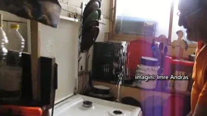 Aragaz transformat în fântână arteziană. Imagini incredibile VIDEO