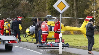 Accident grav în Germania: 18 morţi şi 30 răniţi, după ce un autocar s-a ciocnit cu un autotren UPDATE