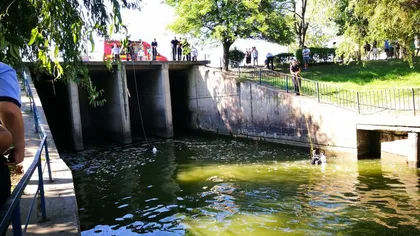 Bărbatul care a sărit în lacul Colentina, în zona barajului, a fost găsit înecat UPDATE