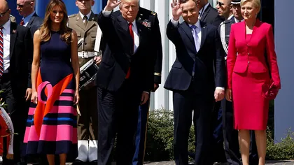 Donald Trump vine în vizită în ţara soţiei sale, Melania GALERIE FOTO