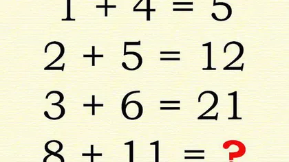 Exerciţiul de matematică pe care doar 1 din 1.000 de oameni reuşesc să-l rezolve