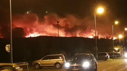 Infern în Franţa: Peste 10.000 de oameni au fost evacuaţi pe timpul nopţii din cauza incendiilor de vegetaţie