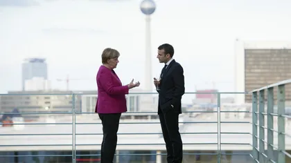 Macron critică Germania pentru excedent bugetar. Îi sugerează să de o parte din bani resuscitării investiţiilor europene