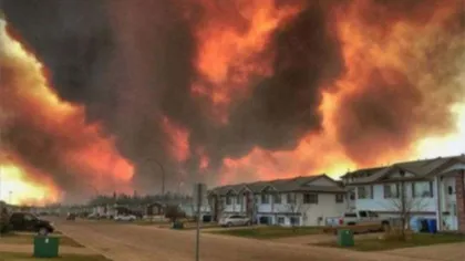 Stare de urgenţă în vestul Canadei, unde ard pădurile