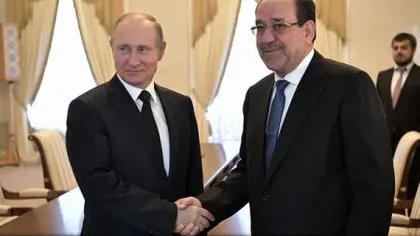 Vladimir Putin şi vicepreşedintele irakian au discutat, marţi, despre un acord de livrare de tancuri