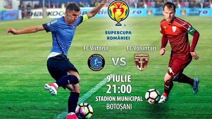Viitorul - Voluntari 0-1 în SUPERCUPA ROMANIEI. C. Lazăr a marcat golul victoriei VIDEO