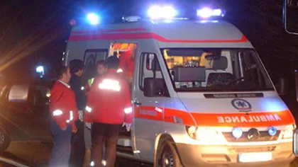 Furtună puternică în Vrancea. O femeie a ajuns la spital după ce a fost rănită de creanga unui brad doborât de vânt