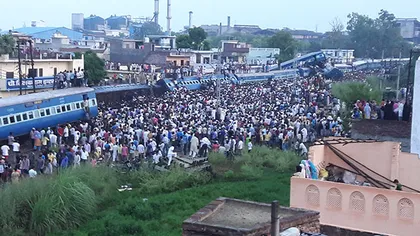 Accident feroviar în India. Zeci de persoane au fost rănite în urma deraierii unui tren