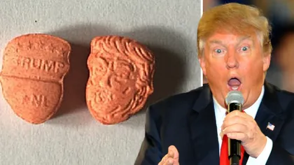 Poliţia germană a confiscat mii de pastile de ecstasy cu efigia preşedintelui american Donald Trump