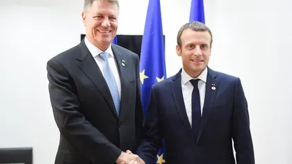 Emmanuel Macron vine joi în România. Va avea convorbiri şi conferinţă de presă cu preşedintele Iohannis
