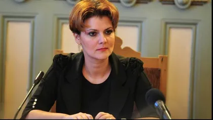 Lia Olguţa Vasilescu: OUG din şedinţa de Guvern de vineri priveşte toate categoriile de pensii speciale. PREVEDERI proiect