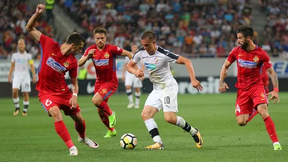 Steaua rămâne în Liga Campionilor. Victorie superbă la Plzen, cu patru goluri marcate
