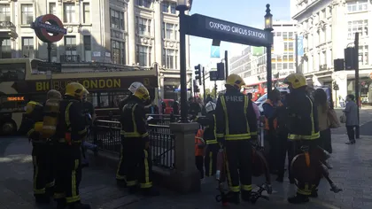 INCENDIU la metroul londonez. O staţie din centrul capitalei britanice, evacuată. Scene îngrozitoare GALERIE FOTO