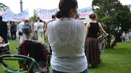 Peste 50 de persoane au protestat împotriva vaccinării obligatorii, la Cluj