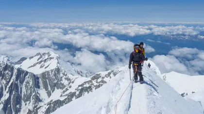 Alpinist român, mort în Masivul Mont Blanc, după o cădere de 600 de metri