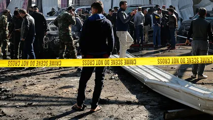 Atacuri sinucigaşe în Irak: Peste 60 de morţi şi 85 de răniţi după atacuri cu maşini-capcană şi focuri de armă