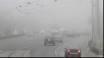 COD GALBEN de ceaţă în mai multe zone din România
