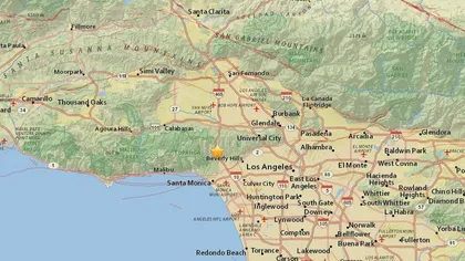 Cutremur în SUA, în apropiere de Los Angeles