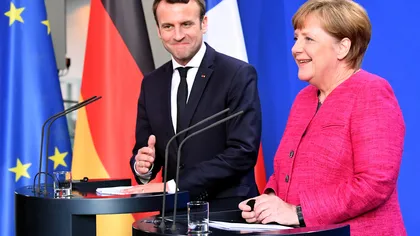 Angela Merkel şi Emmanuel Macron doresc să conducă reforma Uniunii Europene după Brexit