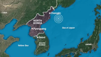 Cutremur în Coreea de Nord, posibil cauzat de un nou test nuclear