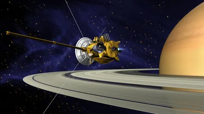 Sonda Cassini îşi încheie vineri misiunea de explorare a planetei Saturn, care a durat 13 ani