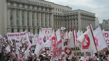 Proteste în Capitală: Sindicaliştii din sănătate pregătesc un miting de amploare pe 19 octombrie