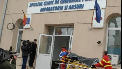 Rănitul din explozia din Botoşani, refuzat de spitalele de arşi din Bucureşti pentru că nu mai sunt locuri