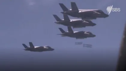 Aviația americană a simulat bombardamente deasupra Peninsulei Coreea