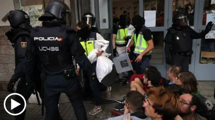 Ministru spaniol de Externe: Multe dintre filmările apărute în online cu violenţa poliţiei din ziua referendumului sunt 