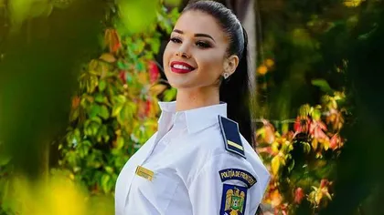 Ea este, probabil, cea mai HOT poliţistă de frontieră din România GALERIE FOTO