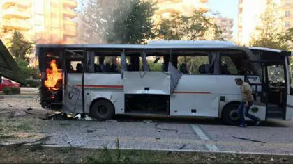 12 poliţişti turci au fost răniţi în urma unei explozii care a avut loc într-un oraş din sudul Turciei