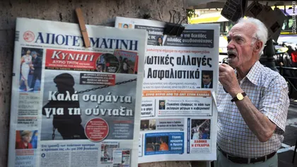 Grecii nu vor avea ştiri timp de două zile. Jurnaliştii au intrat în grevă