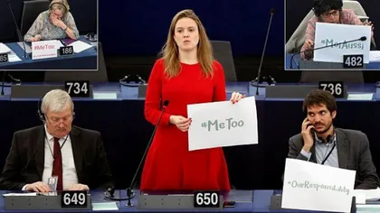 Parlamentarii europeni au lansat un apel împotriva hărţuirii sexuale