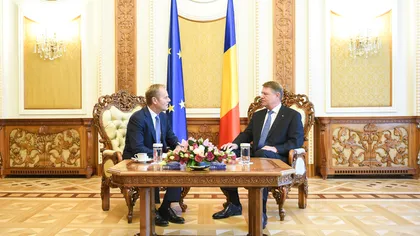 Klaus Iohannis, la întâlnirea cu Donald Tusk: România nu acceptă propuneri care conduc la o Europă cu mai multe viteze