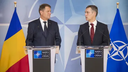 Preşedintele Iohannis, întâlnire cu secretarul general al NATO: 