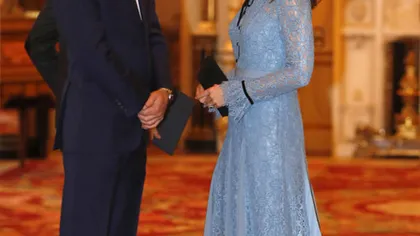 Kate Middleton, ducesa de Cambridge, a apărut din nou în public după mai bine de o lună de absenţă