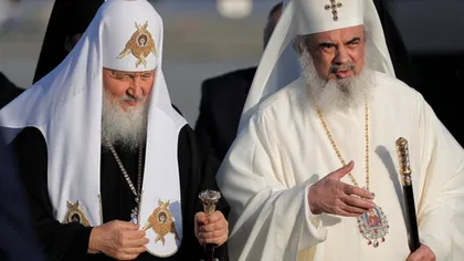 Patriarhul Kiril a ajuns la Bucureşti: 