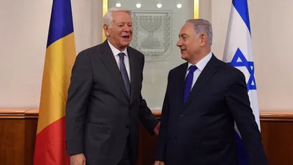 Meleşcanu şi Netanyahu au discutat despre un parteneriat în domeniul noilor tehnologii