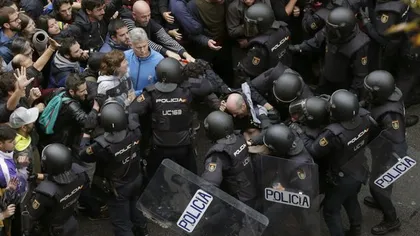 Şeful Poliţiei catalane este acuzat că nu a interzis desfăşurarea referendumului din 1 octombrie. El a fost plasat sub control judiciar