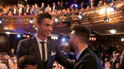 Cristiano Ronaldo, desemnat de FIFA fotbalistul anului 2017. I-a învins din nou pe Messi şi Neymar