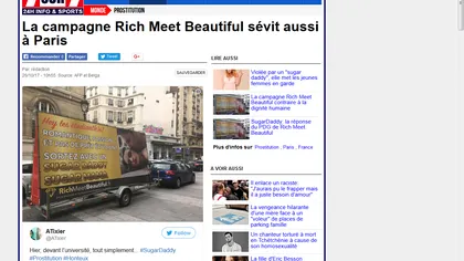 Primăria Parisului sesizează justiţia cu privire la un site şi o camionetă publicitară care instigă la prostituţie