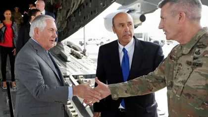 Vizită inopinată a secretarului de Stat american Rex Tillerson la Kabul