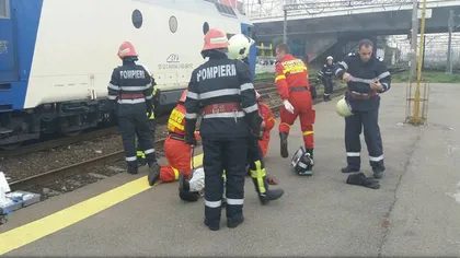 Bărbat lovit de tren în Gara Basarab