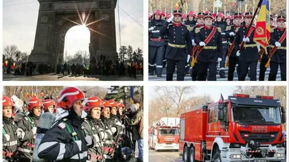 REPETIŢIE pentru Parada militară de 1 Decembrie. Traficul a fost restricţionat în nordul Capitalei - VIDEO