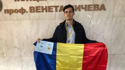 Elevul unui liceu din Brăila a câştigat medalia de aur la Turneul Internaţional de Informatică Shumen 2017