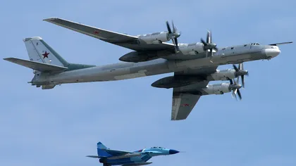 Bombardiere ruse au vizat un portavion american, în Marea Japoniei. Avioanele SUA le-au escortat