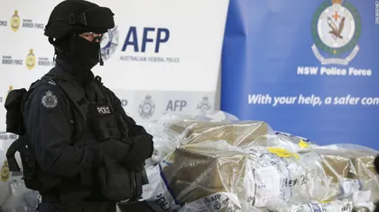 Captură de 700 de kilograme de cocaină descopertă într-un iaht de către poliţiştii australieni